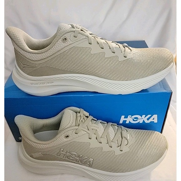 Hoka Solimar training shoes in the Nimbus Cloud/Shortbread color.  Street Wear - Picture 5 of 5